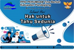 hak untuk tahu sedunia